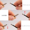 Mirhua Stainless Steel Convenient Wire Ring Wire Keychain, Lost /