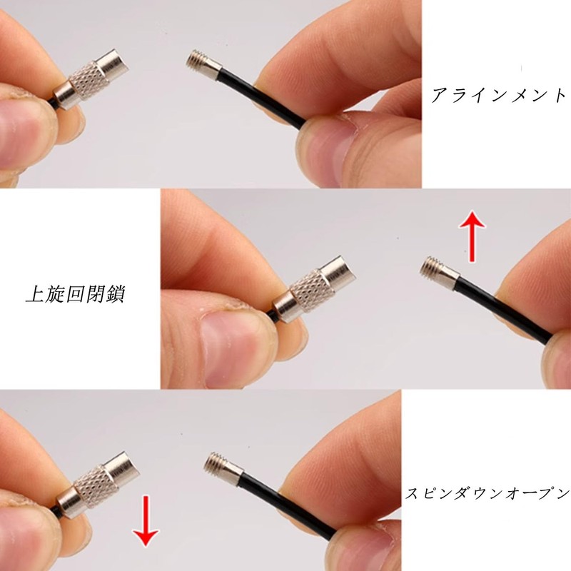 Mirhua Stainless Steel Convenient Wire Ring Wire Keychain, Lost /