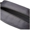 Timberland Men's Toiletry Bag Canvas Travel Kit Organizer, Charcoal, One