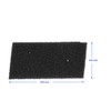 4X Foam Sponge Filter 8015250474909 Replacement for Bauknecht Privileg Whirlpool