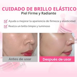 Hanskin PDRN Pink Peptide Hyaluron Glow Serum – 200,000 ppm Pink Lotus Vegan PDRN | Esencia de bola de brillo hidratante intensiva para piel de vidrio