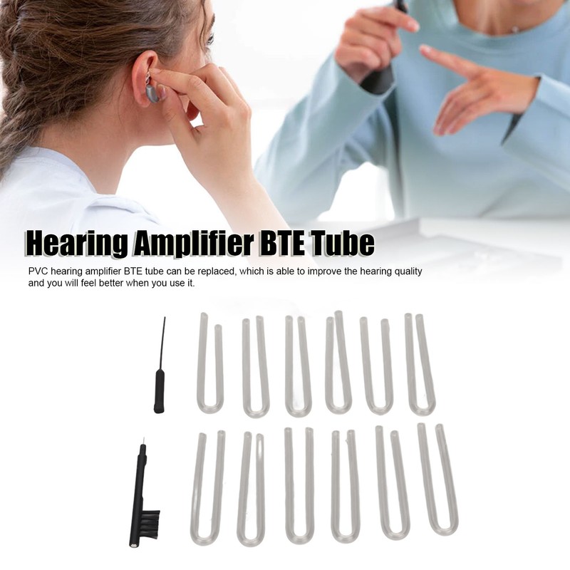 Hearing Amplifier BTE Tube Model PVC U Shaped Hearing Amplifier