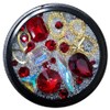 May Brown Diamon Jewelry Nail Stone HZ, Red, 1 Piece / 메이브라운 디아몬 쥬얼리 네일 스톤 HZ, 레드, 1개