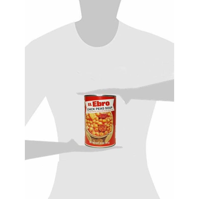 Ready to eat El Ebro Garbanzos (Chick peas stew) 15