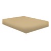 Finest 100% Egyptian Cotton 10"/25CM Fitted Sheets Home Collections (Beige,
