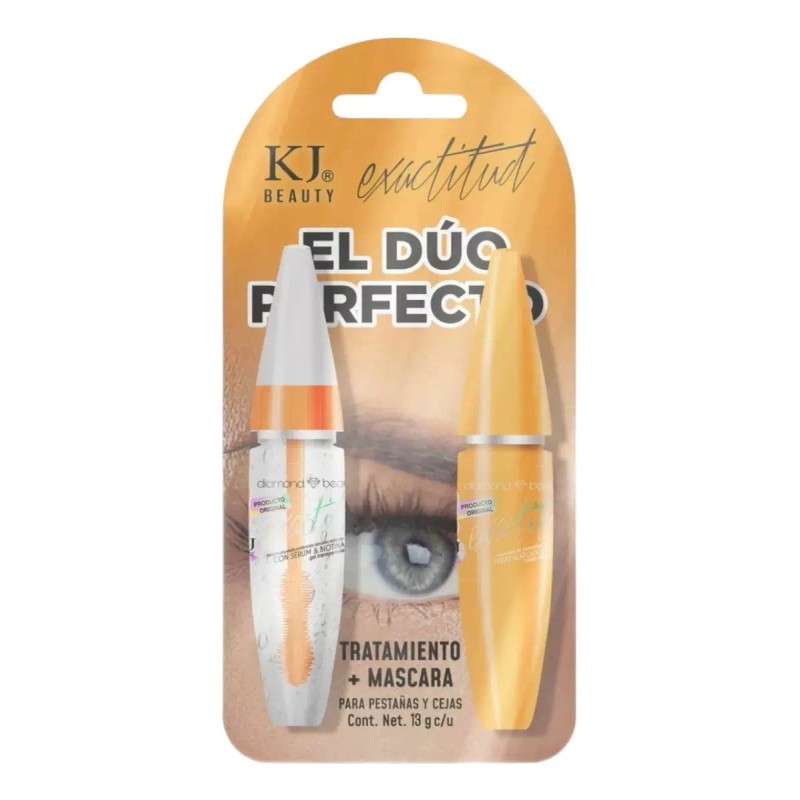 Rímel Alargador Voluminizador Diamond Beauty Kit Rimel-Serum 2 Piezas