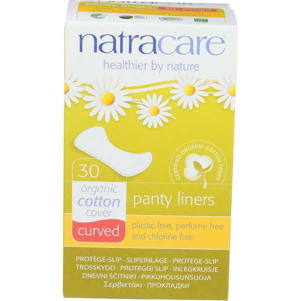 NATRACARE - Natural Curved Panty Liner - 30 Liners