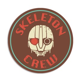 Skeleton Crew SM-33 Retro Sticker Decal Notebook Car Laptop 5.5"x5.5"