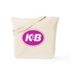 CafePress K&B Logo Tote Bag Natural Canvas Tote Bag, Reusable