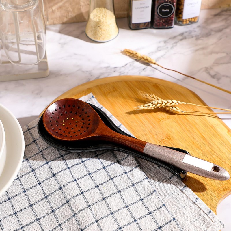 Patelai Ceramic Spoon Rest Spoon Holder Stovetop for Kitchen Stove