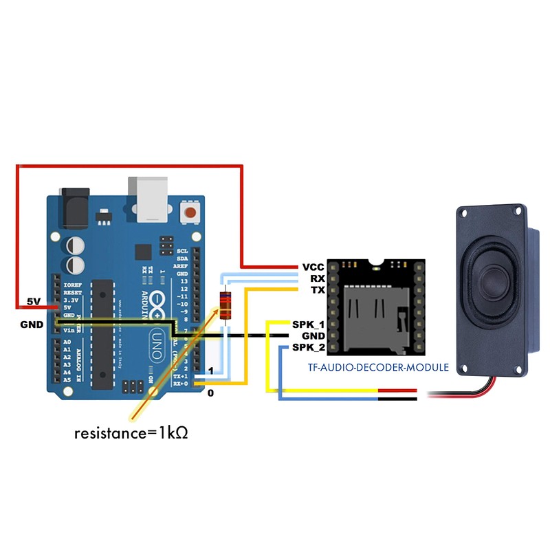 CQRobot Speaker 3 Watt 4 Ohm Compatible with Arduino Motherboard,