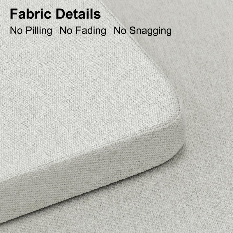 Shinnwa Kitchen Chair Cushions Set of 6, Non-Slip Dining Chair