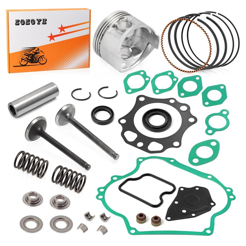 Top End Rebuild Kit Oversize 0.5mm Piston and Ring Intake