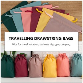 VALICLUD 6Pcs Clothes Drawstring Bags Dust Portable Shoe Organizer Shoe Packing Bags for Travel