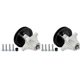 JSXDNWYJ Spindle Assembly for Cub Ca det M TD 918-06991 618-06991 Fit for Cub Ca det Craft sman Troy B ilt T1000 T1200 T1400 T1800 42" Mower Deck (2 Pack)
