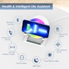 Qoosea 15W Wireless Charger mit Bluetooth Lautsprecher und Nachtlicht, Induktion