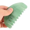 Massage Comb Scalp Care Relax Handheld Portable Jadestone Gua Sha