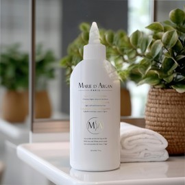 Marie d'Argan Tratamiento Profesional Flash 10 Segundos Cabello ultra luminoso, suave y ligero 200 ml avanzada tecnología se activa instantáneamente al contacto con el agua con Aminoácidos de Soya y Trigo