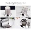 Tea Infuser, Extra Fine Mesh Tea Strainer with Silicone Lid,