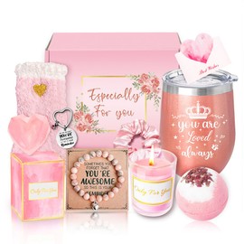 Wonsta Birthday Pamper Gifts for Women Girls Self Care Get Well Soon Gifts for Women Ladies Pamper Hamper Birthday Present for Mum Wife Girlfriends Friend Sister