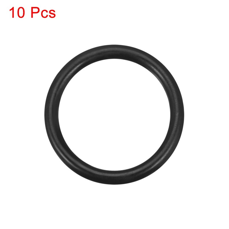 sourcing map Nitrile Rubber O-Rings 24mm OD 19.2mm ID 2.4mm