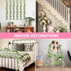 6Pcs 50.5FT Artificial Cherry Blossom & Grape Leaf Garland Set