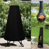 Chiminea Covers Waterproof Dust Prevention 210D Oxford Cloth Patio Chiminea