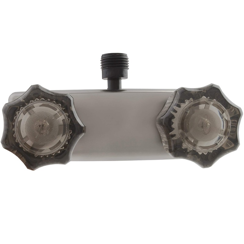Dura Faucet DF-SA100S-SN RV/Motorhome/Trailer Shower Faucet Valve Diverter with Smoked
