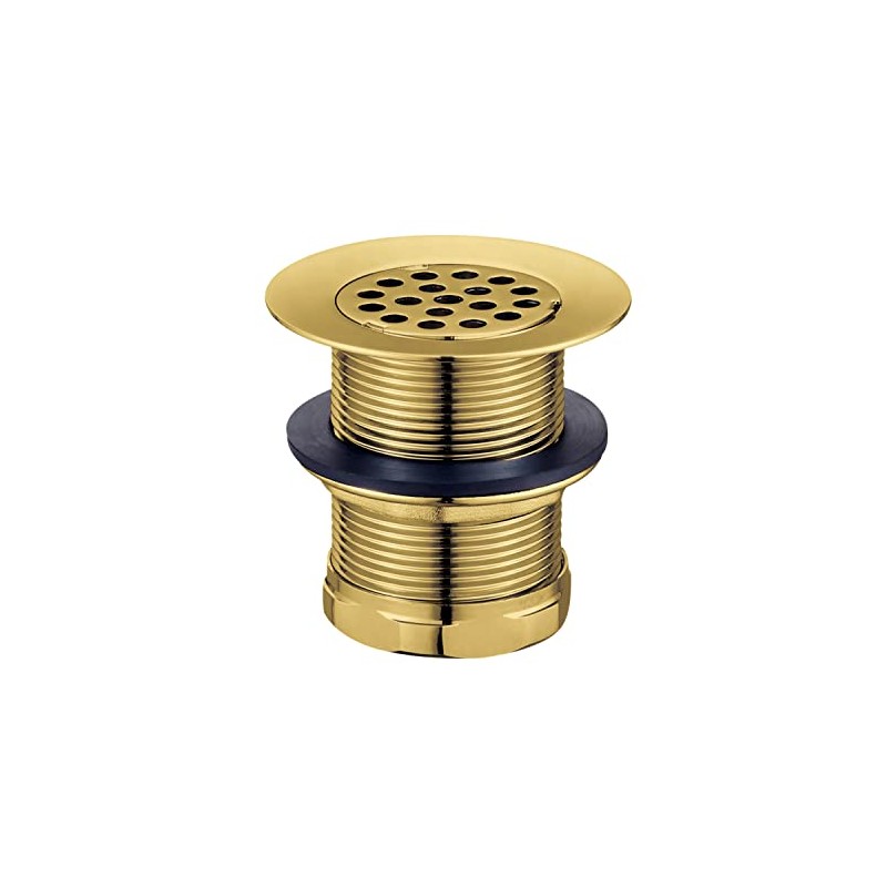 Kingston Brass KBU1007 Seattle 2-Inch Brass Grid Bar/Utility Sink Drain,