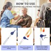 Urinary Drainage Bag Valve with Easy Lever Handle Secure Connection