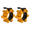2Pcs Aluminium Alloy Safe Lock Collars Clamp Buckle Weightlifting Barbell