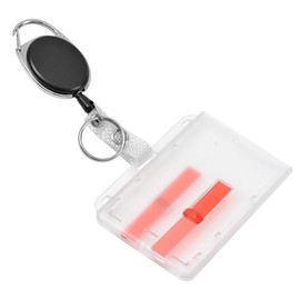 ymai ID Card Holder ID Card Holder Extendible for ID Card Holder Plus ID Card Holder Double-Sided / Key Cards from ymai = Complete Set