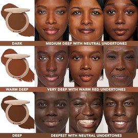 No Makeup Makeup Base ligera de larga duración y dúo de brochas | Maquillaje líquido sin crueldad, sin fragancia, construible, a prueba de transferenc