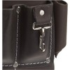 McGuire-Nicholas 526-CC Brown Professional Electrician'S Pouch, oil tanned leather