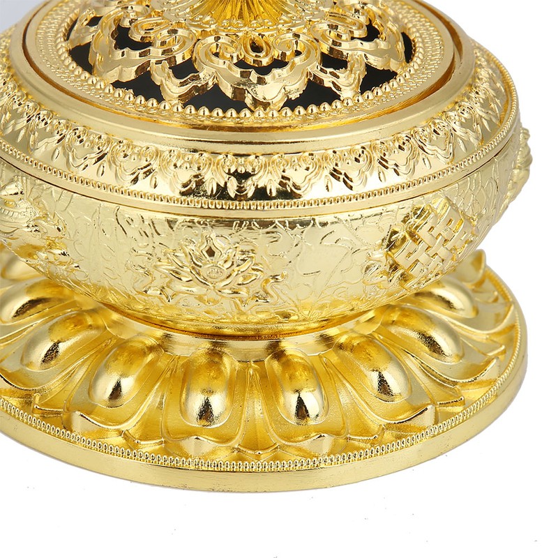 Incense Burner Smoke Backflow Ceramic Glaze Censer Cone Holder Home