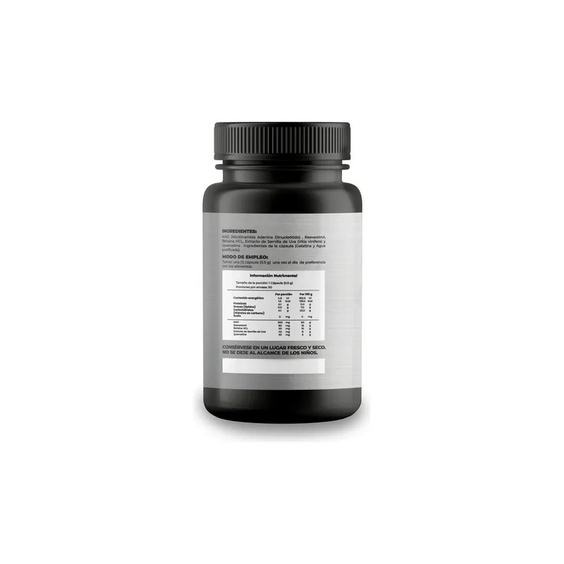 Nad 50 Cáps Nicotinamida Adenina Dinucleótido + Te Verde Sin