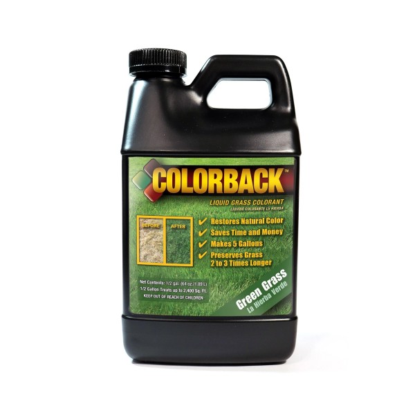 COLORBACK Mulch Liquid Color Concentrate, 2,400 Square Feet Coverage, 1/2-Gal...