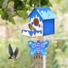 UICCVOKK Pack of 2 Bird House for Painting for Children,