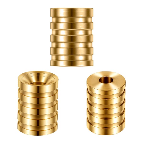 Dr.Fish 30 Pack Brass Fishing Lure Bodies - Cylindrical, 0.2*0.27