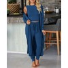 BTFBM 3 Piece Matching Sets Tank Tops Wide Long Pants