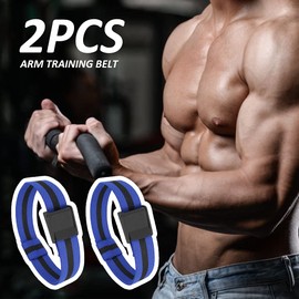 Blood Flow Restriction Bands Occlusion Training 2 Pack of Bands, Works For Arms OR Legs,Glutes & Hip Building Best Fabric Resistance Bands for Exercising Your Butt, Squat, Thigh, Fitness