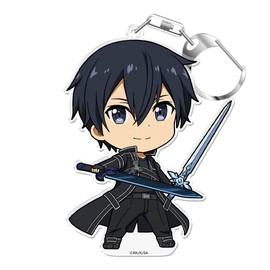 Sword Art Online Puniko! Key Holder (with Stand) Kirito [Alicization War of Underworld]