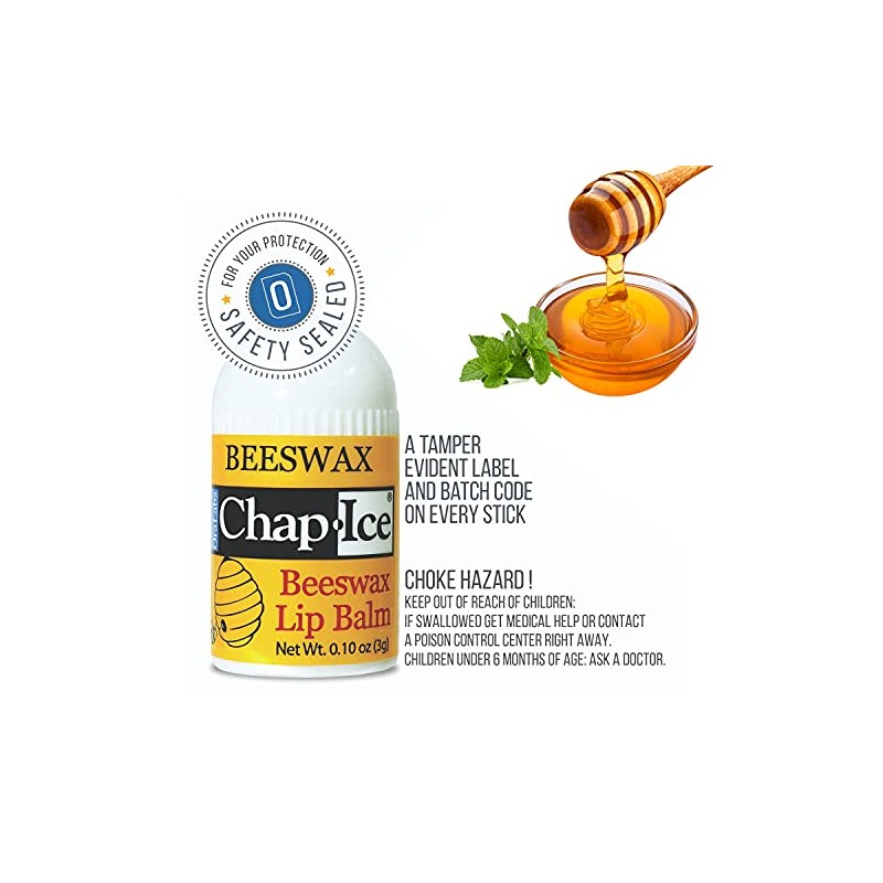 Chap Ice Mini Lip Balm Assorted Flavors12 Count Bundle with