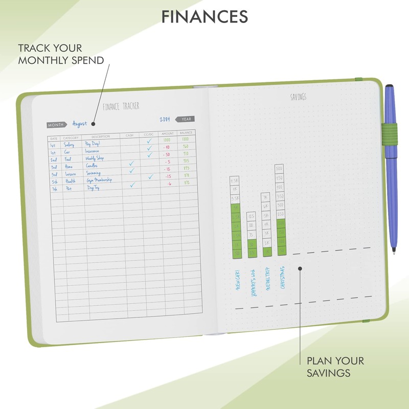 Daily Planner & appointment diary - Gratitude journal, wellness journal