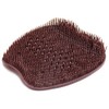 Invigorating Foot Care Foot Brush, Brown