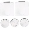Mipcase Juego de 4 Paletas Reutilizables para Maquillaje Profesional -