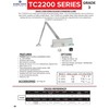 Global Door Controls Commercial Door Closer in Duronotic Finish with