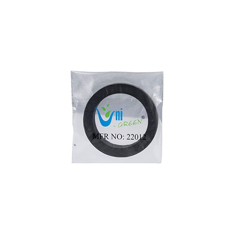 Bathtub Sponge Gasket Replacement for Overflow Plate, Rubber, Black