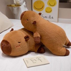A cute capybara pillow, cute and full of security Stuffed Toy Gift Hug Lightweight Comfort little gifts for girls - size: 60cm