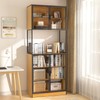 VECELO 72in Tall Kitchen Pantry Cabinet with Doors and Shelves,